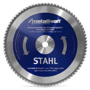 Metallkraft Pílový kotúč na oceľ ø 355 mm 3853504