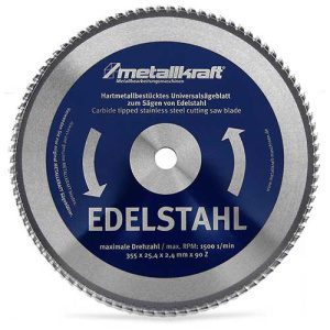 Metallkraft Pílový kotúč na ušľachtilú oceľ ø 355 mm 3853503