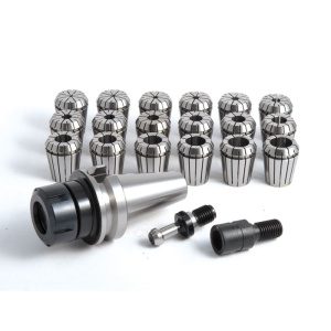 OPTIMUM Sada upínača SK50/DIN2080/ER32 a klieštin 2-20 mm (18 ks) 3352065