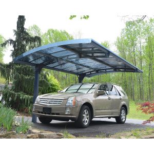 Palram Arizona 5000 hliníkový přístřešek pro auto s obloukovou střechou 703727