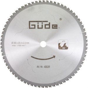 Pilový kotúč pre rezání kovu vhodný k pile GMK 350 T