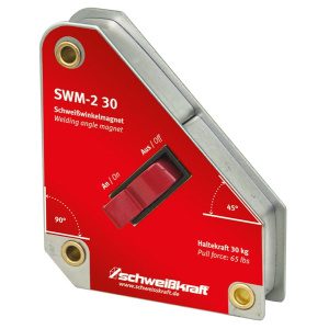 Schweißkraft Vypínateľný zvárací uhlový magnet SWM-2 30 1790029