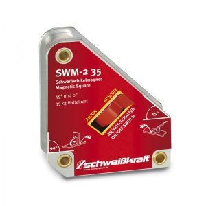 Schweißkraft Vypínateľný zvárací uhlový magnet SWM-2 35 1790030