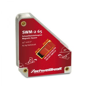 Schweißkraft Vypínateľný zvárací uhlový magnet SWM-2 65 1790031