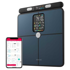 Sencor SBS 9102BK Inteligentná osobná fitness váha s veľkým displejom