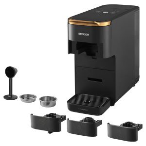 Sencor SCC 1000BK Multi-kapsulový kávovar 3 v 1
