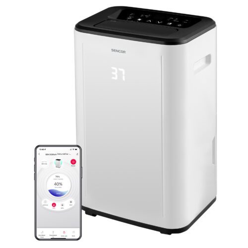 Sencor SDH 3028WH Inteligentný mobilný odvlhčovač 30l Wi-Fi