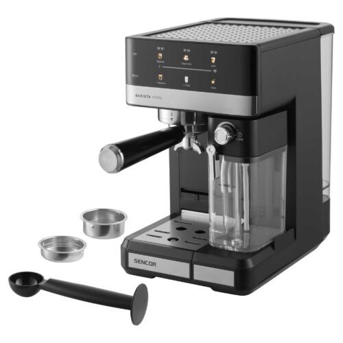 Sencor SES 4060BK Pákový Espresso kávovar s automatickým napeňovaním mlieka | SES 4060BK