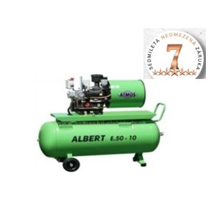 Skrutkový kompresor Atmos Albert E.50-10 STANDARD + vzdušník E.50-10V
