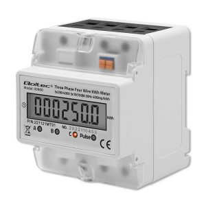 Trojfázový elektronický merač spotreby energie Qoltec 50900
