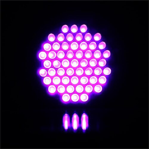 UV LED efekt Beamz PAR36 DMX – Obrázok 2