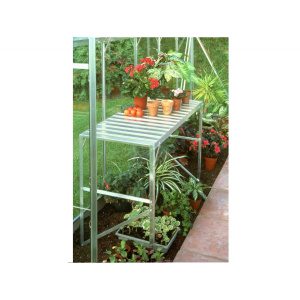 Vitavia Garden AL regál VITAVIA 120x52 cm jednopolicový strieborný LG14