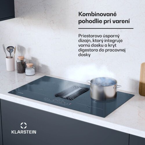 indukčný sporák + DownAir-digestor
