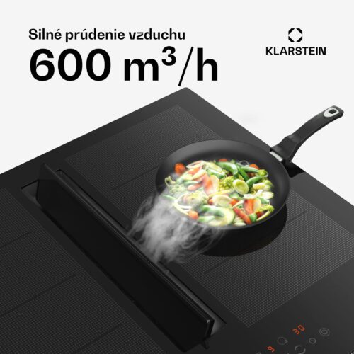 indukčný sporák + DownAir digestor