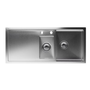 Klarstein TitanSteel kuchynský drez s odkvapkávačom