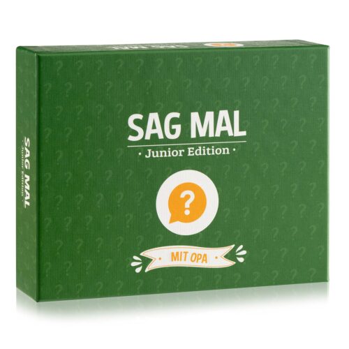 Spielehelden Sag mal...Opa- Junior Edition spoznávacia hra 100+ otázok Počet hráčov: 2+ Vek: od 8 rokov