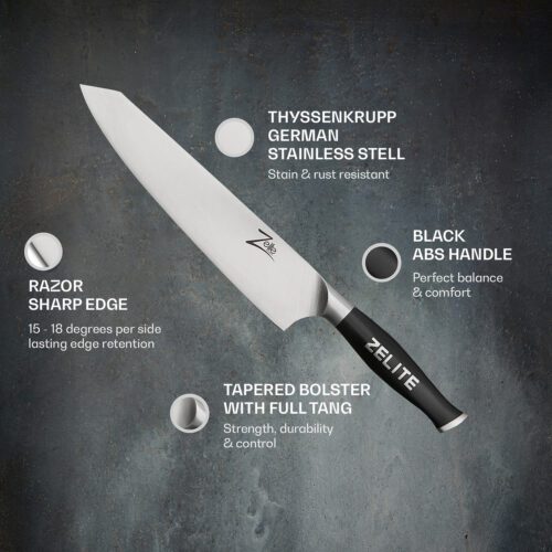 9" nôž kiritsuke