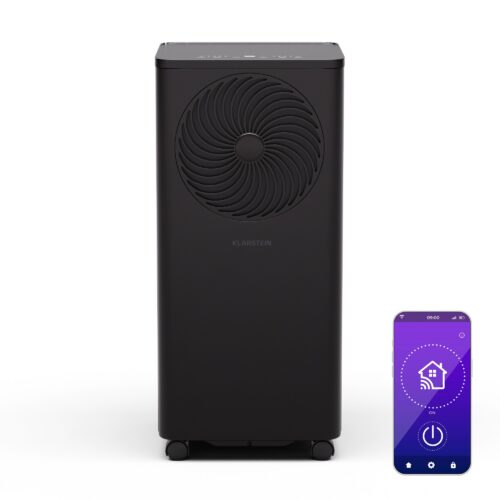 Klarstein Aero Ring 9K klimatizačné zariadenie 9 000 BTU mobilné a inteligentné pre max. 31 m² so hlasovým ovládaním