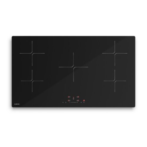 Klarstein PowerGlide indukčná varná doska | Moderná a výkonná | 5 varných zón | 9800 W | 90 cm