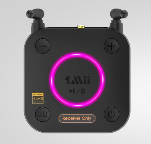 1Mii B06Ultra HiFi Bluetooth prijímač s LDAC a DAC ES9018K2M – Obrázok 2