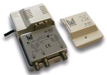 Alcad AI - 221 linkový zosilňovač se 2 výstupy / G=25dB