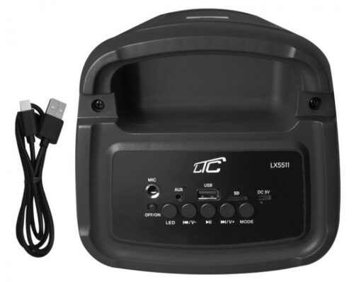 LTC Bluetooth reproduktor LXPA5511 s RGB svetlami – Obrázok 2