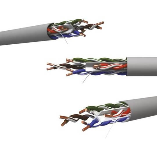 Ostatní Kabel PC UTP CAT6 DĹŽKA: 100m – Obrázok 2
