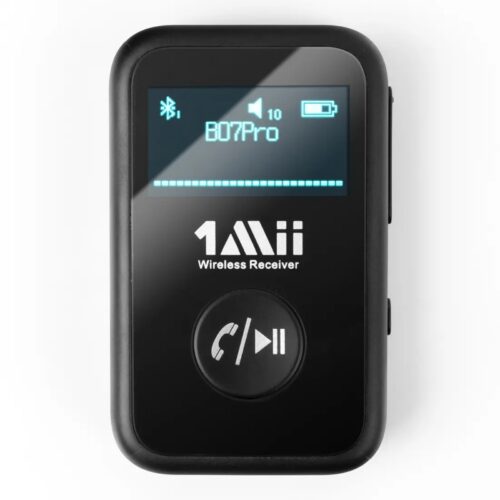 Prenosný Bluetooth 5.0 AUX prijímač s batériou 1Mii B07PRO APTX HD LL – Obrázok 2