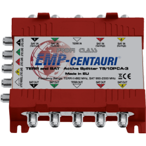 EMP-Centauri EMP rozbočovač aktívny T5/10PCA-3