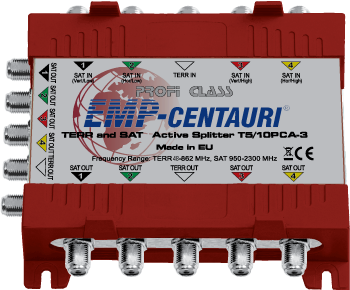 EMP-Centauri EMP rozbočovač aktívny T5/10PCA-3