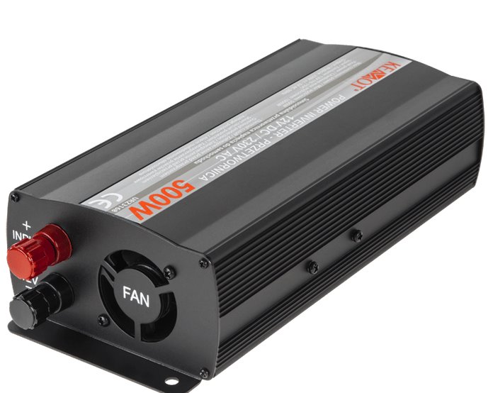 KEMOT Menič napätia 12/230V 500W - KEMOT/REBEL URZ3168 – Obrázok 2