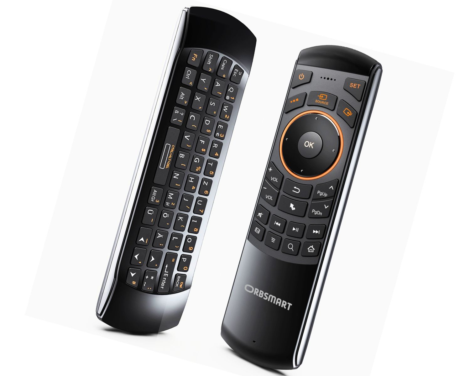 Orbsmart AM-1 airmouse s klávesnicou a IR učením 3v1