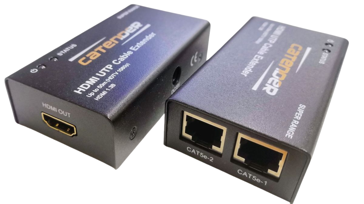 Spacetronik Prevodník extender HDMI do LAN až do 50m