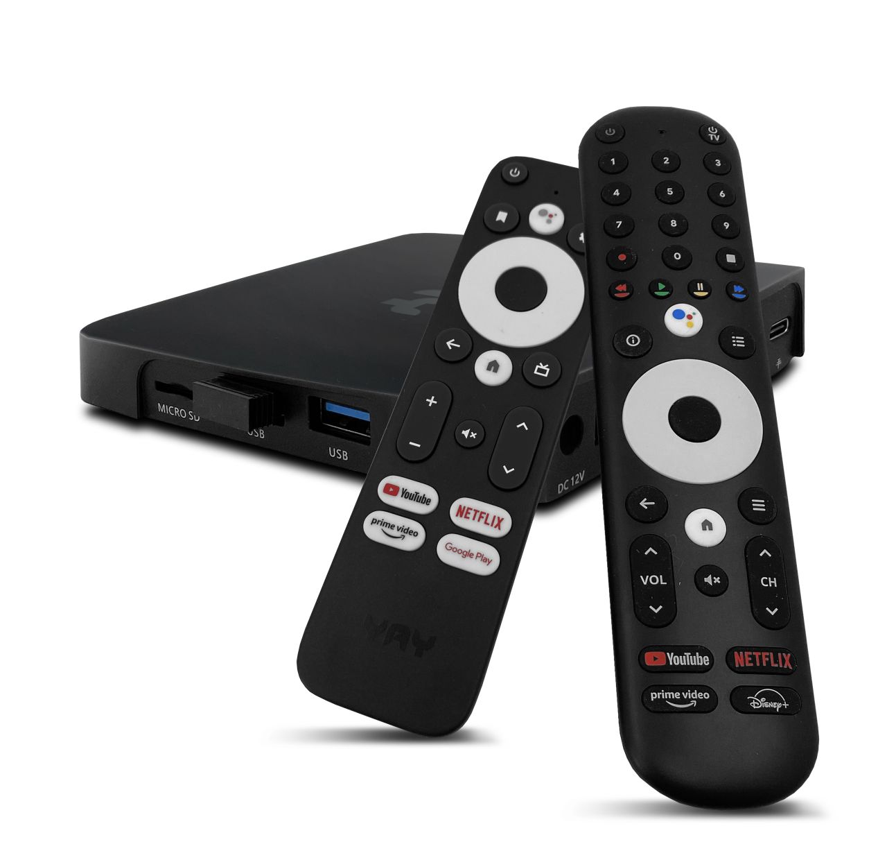 VU YAY GO PRO 4K Android IPTV box